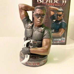 2002 Blade 2 Wesley Snipes  Resin Bust Dynamic Forces Limited Edition 0543/1998